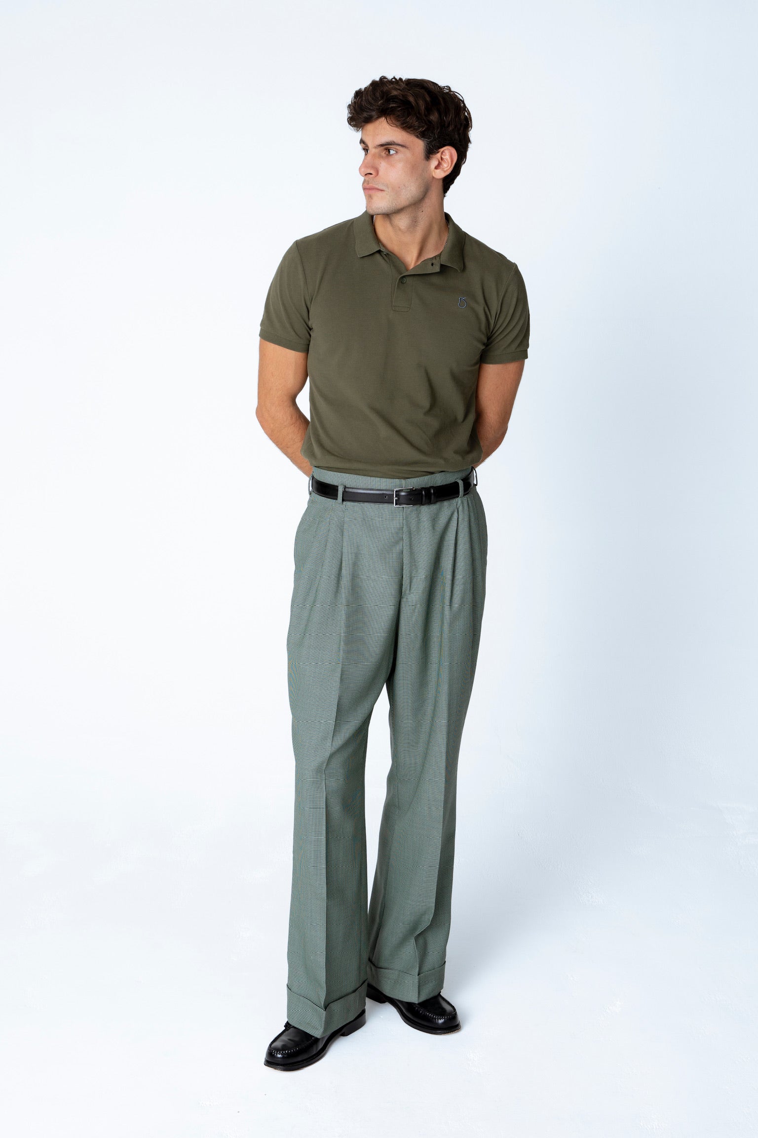 Brahms Polo Khaki