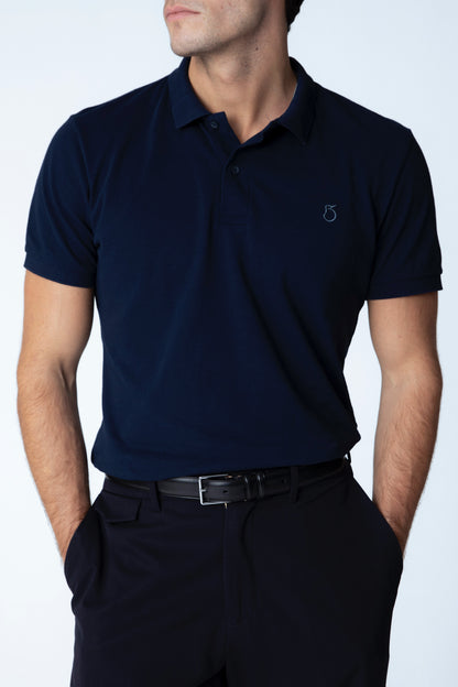 Brahms Polo Navy
